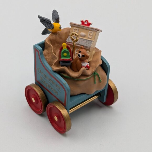 Hallmark Keepsake The Ornament Express 1989, Set of Three Handcrafted Ornaments - Picture 6 of 15